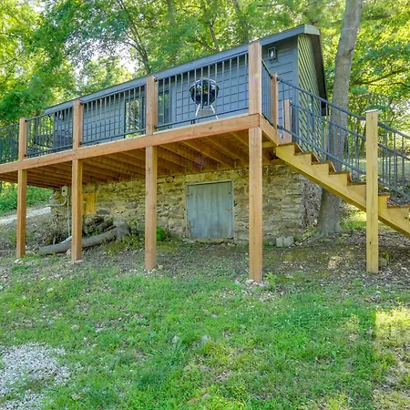 Waterfront Gravois Mills Home Deck And Grill!